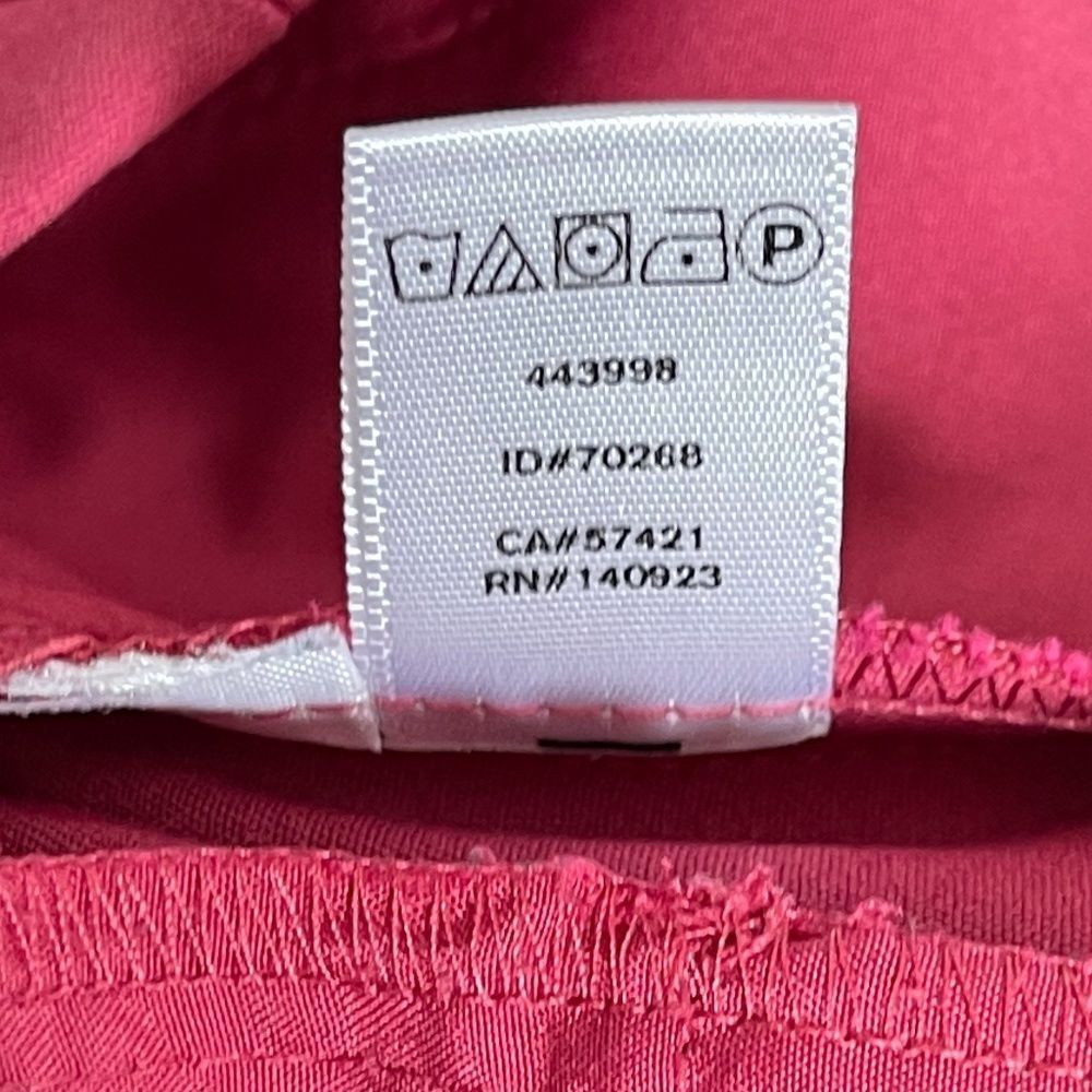 Loft Marisa Skinny Rose Pink Crop Pants Sz 2 - Picture 8 of 10